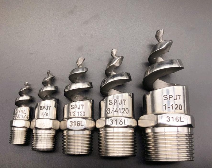 Advantages of stainless steel spiral nozzle
